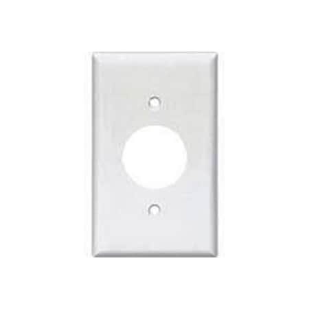 Mulberry Number of Gangs: 1 Steel, Semi-Gloss Finish, White 86111